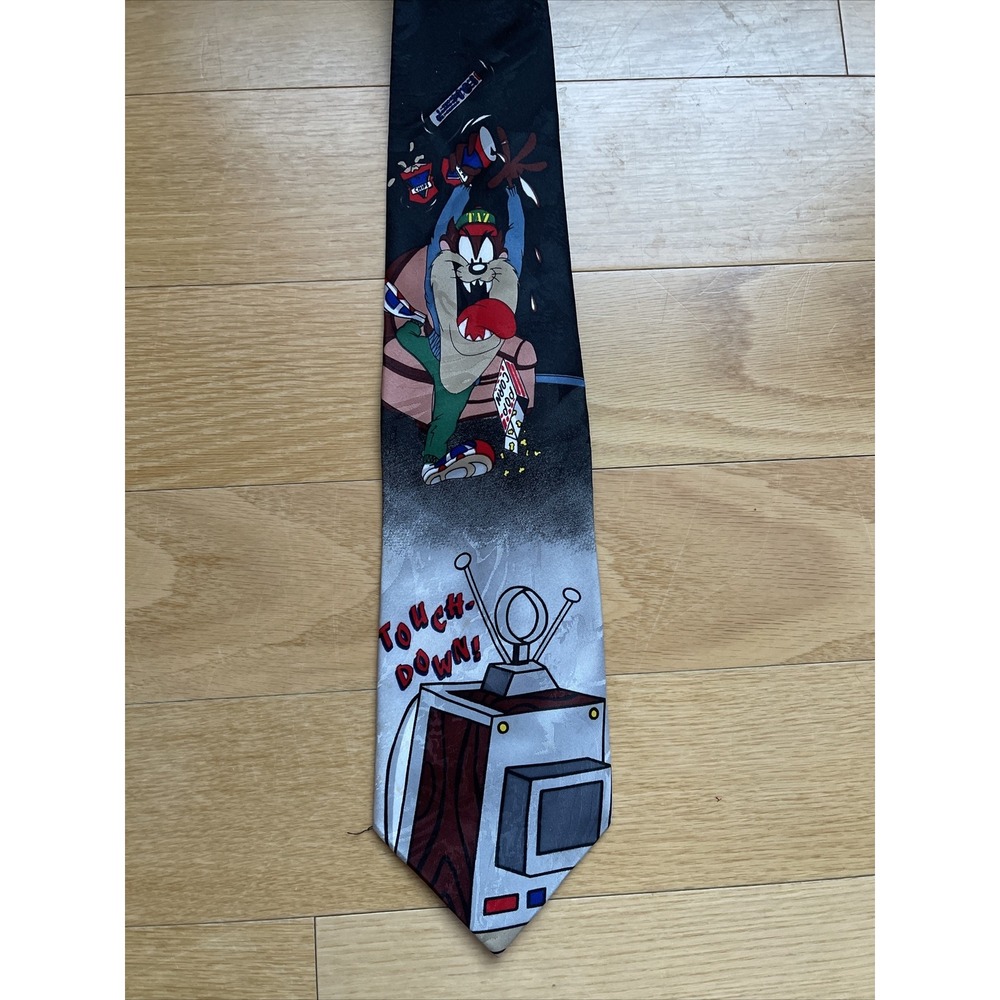 Looney Tunes Mens Tie 58" Tazmanian Devil